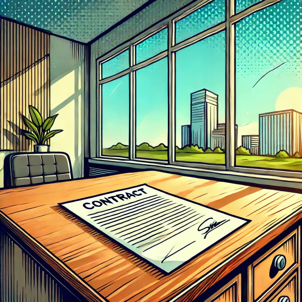 Contract en phase de signature